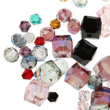 Maxbell 100Pcs Assorted Crystal DIY Charms Hair Bow Beads Craft Accessory