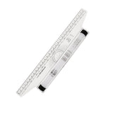 Maxbell Plastic 30cm Multi-Purpose Drawing Rolling Parallel Ruler