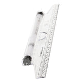 Maxbell Plastic 30cm Multi-Purpose Drawing Rolling Parallel Ruler