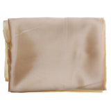 Maxbell Solid Plain Silk Satin Multi-Use Cloth in Lustrous Golden Khaki