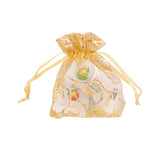 Maxbell 100 Wedding Party Favour Gift Organza Bags Jewellery Pouches Champagne 7x9cm