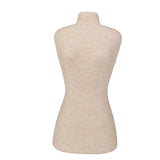 Maxbell Long Sweater Chain Necklace Jewellery Display Bust Stand 28x18cm Beige