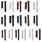 Maxbell High Quality Leather Strap Bracelet Band Replacement for Watches 14mm brown