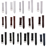 Maxbell High Quality Leather Strap Bracelet Band Replacement for Watches 14mm brown