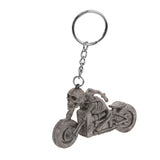 Maxbell Big Motorcycle Skull Skeleton Rider Pendant Purse Bag Keyring Keychain Gift