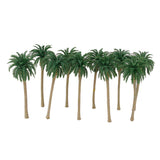 Maxbell 20pcs Green Model Coconut Palm Trees 1/120 8cm