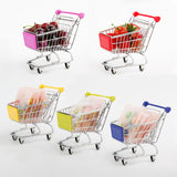 Maxbell Mini Shopping Cart Trolley Toy Pink