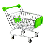 Maxbell Mini Shopping Cart Trolley Toy Green