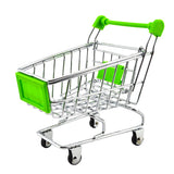 Maxbell Mini Shopping Cart Trolley Toy Green