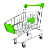 Maxbell Mini Shopping Cart Trolley Toy Green