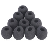 Maxbell 10Pcs Small Foam Covers Windscreen Windshield for Microphone 18mm x 8mm