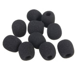 Maxbell 10Pcs Small Foam Covers Windscreen Windshield for Microphone 18mm x 8mm