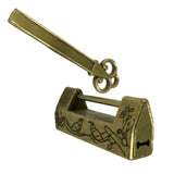 Maxbell Retro Chinese old style Carved bird padlock lock/key