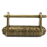 Maxbell Chinese Old Style Carved Word Password Padlock Locks