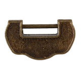 Maxbell Vintage Chinese Style Antique Carved Word Padlock Locks Key S