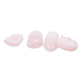 Maxbell Pink Silicone Guitar Fingertip Protectors for Bass Ukulele Banjo Small