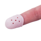 Maxbell Pink Silicone Guitar Fingertip Protectors for Bass Ukulele Banjo Small