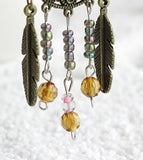 Maxbell Dream Catcher Charm Pendant for Keyring Key Chain Car Hanging Decoration