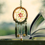 Maxbell Dream Catcher Charm Pendant for Keyring Key Chain Car Hanging Decoration