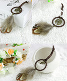 Maxbell Handmade Dream Catcher Pendant for Purse Keyring Key Chain Car Hanging Decor