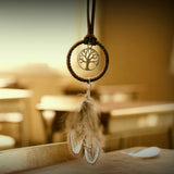 Maxbell Handmade Dream Catcher Pendant for Purse Keyring Key Chain Car Hanging Decor