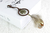 Maxbell Handmade Dream Catcher Pendant for Purse Keyring Key Chain Car Hanging Decor