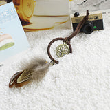 Maxbell Handmade Dream Catcher Pendant for Purse Keyring Key Chain Car Hanging Decor