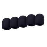 Maxbell 5Pcs Wireless Microphone Windscreen Soft Windshield Foam Sponge Mic Cover