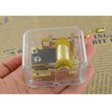 Maxbell Hand Crank Music Box Movement Play Over The Rainbow - Gold