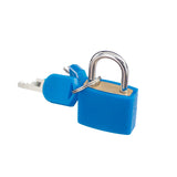Maxbell Small Padlock with Two Keys for Luggage Suitcase Bag Deep Blue