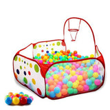 Maxbell Foldable Ocean Balls Pit Kids Indoor Outdoor Ball Shooting Play Tent 1M