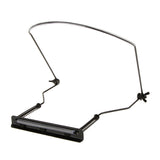 Maxbell Professional Harmonica Neck Rack Mount Holder Stand for 10 Holes Metal Frame