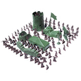 Maxbell 100pcs/Lot Army Combat Game Toys Soldier Set 4cm