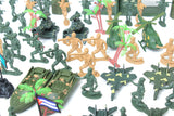 Maxbell 122pcs/Lot Army Combat Game Toys Soldier Set 6cm