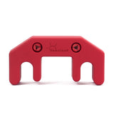 Maxbell Red Professional Zinc Alloy Practice 3/4 4/4 Violin Mute