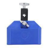 Maxbell High Pitched Durable Plastic Cow Bell Percussion Instruments Blue