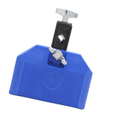Maxbell High Pitched Durable Plastic Cow Bell Percussion Instruments Blue