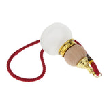 Maxbell 5ML Calabash Pendant Empty Perfume Bottle Glass Wood Car Home Hanging Charm