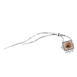 Maxbell 6ML Square Bottle Empty Perfume Bottle Car Home Hanging Charm - Dark Purple