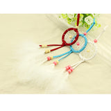 Maxbell White Dream Catcher With Feathers Charm Pendant Home Car Hanging Decor