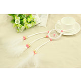 Maxbell White Dream Catcher With Feathers Charm Pendant Home Car Hanging Decor