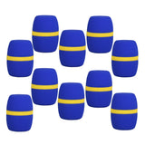 Maxbell 10 Pcs Handheld Stage Microphone Windscreen Foam Mic Cover Karaoke Blue