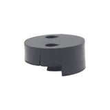Maxbell Black Round Rubber Violin Mute Silencer Accessory
