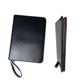 Maxbell Black PU Leather Pen Pocket Protector Storage Holder Bag Pen Case for 48Pens