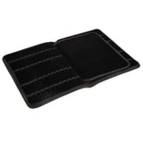 Maxbell Black PU Leather Pen Pocket Protector Storage Holder Bag Pen Case for 48Pens
