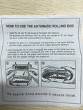 Maxbell Stainless Steel Manual Operation Cigarette Tobacco Roller Machine Box Case