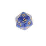 Maxbell 7X Polyhedral Dice 16mm for Dungeons and Dragons DND MTG Table Games Blue