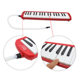 Maxbell 37 Key Melodica Musical Instrument With Carry Bag Red