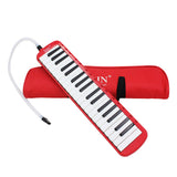 Maxbell 37 Key Melodica Musical Instrument With Carry Bag Red