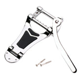Maxbell Tremolo Tailpiece Bridge for Les Paul Guitar Accs Chrome